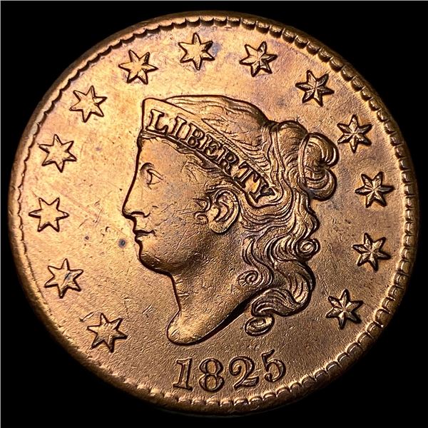 1825 Coronet Head Large Cent HIGH GRADE