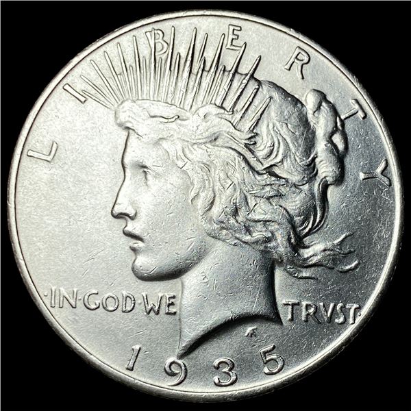 1935-S Silver Peace Dollar CLOSELY UNCIRCULATED