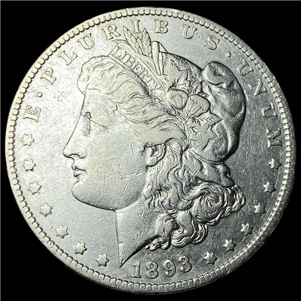 1893-O Silver Morgan Dollar LIGHTLY CIRCULATED
