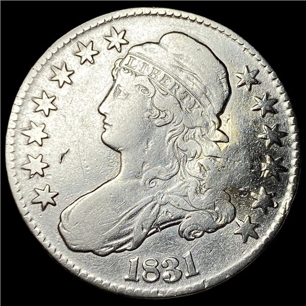 1831 Capped Bust Half Dollar NICELY CIRCULATED