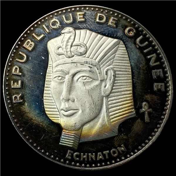 1970 Guinea Silver 500 Francs GEM PROOF