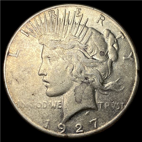 1927-S Silver Peace Dollar CLOSELY UNCIRCULATED