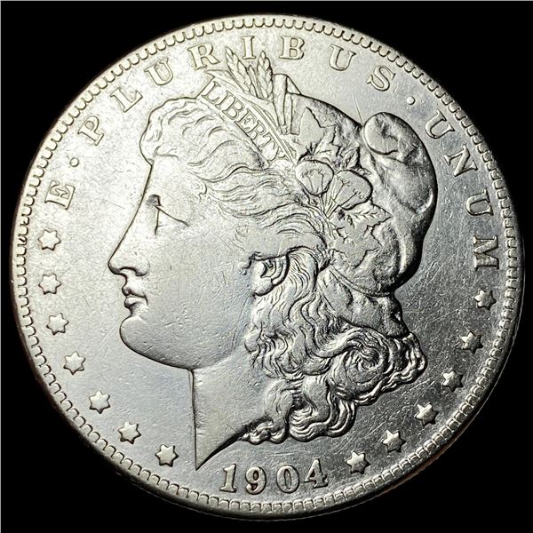 1904-S Silver Morgan Dollar NEARLY UNCIRCULATED