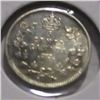 Image 1 : 1911 CANADA KING GEORGE V SILVER FIVE CENT