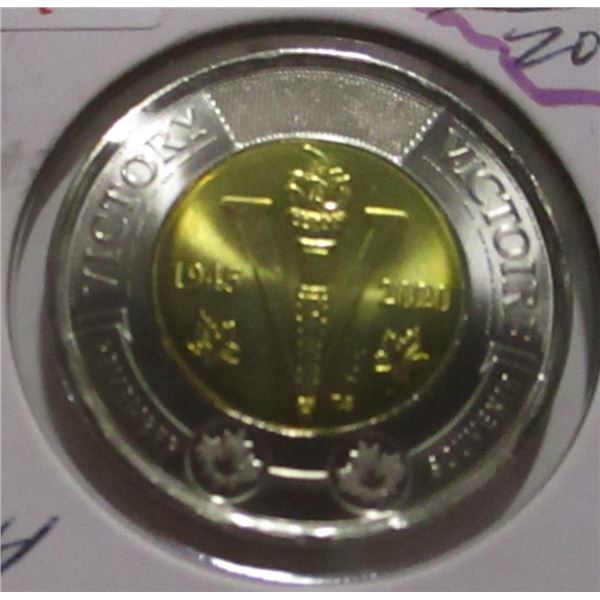 1945 - 2020 CH/BU WORLD WAR VICTORY TOONIE