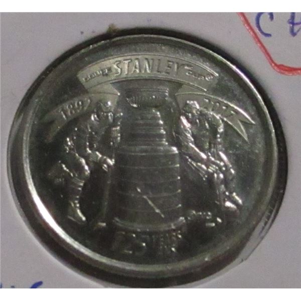 1892 - 2017 CH/BU STANLEY CUP 125TH YEAR ANNIVERSARY CANADA QUARTER
