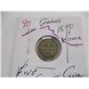 Image 5 : 1890H CANADA VICTORIAN SILVER FIVE CENT