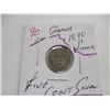 Image 9 : 1890H CANADA VICTORIAN SILVER FIVE CENT
