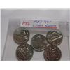 Image 3 : LOT OF FIVE 1961 CH/BU 12 SIDED CANADA NICKELS