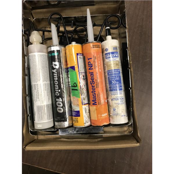 FLAT C/W CAULKING, SEALANT, MASTER SEAL, ETC