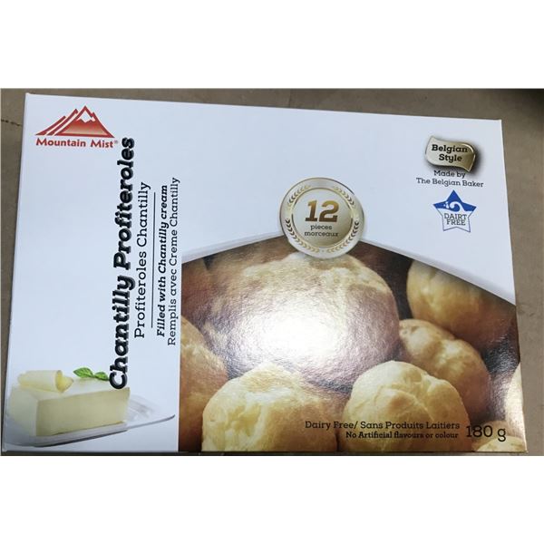 FROZEN:  CHANTILLY PROFITEROLES (180G)