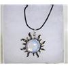 Image 1 : OPALITE CRYSTAL BOHO-STYLE SUN NECKLACE