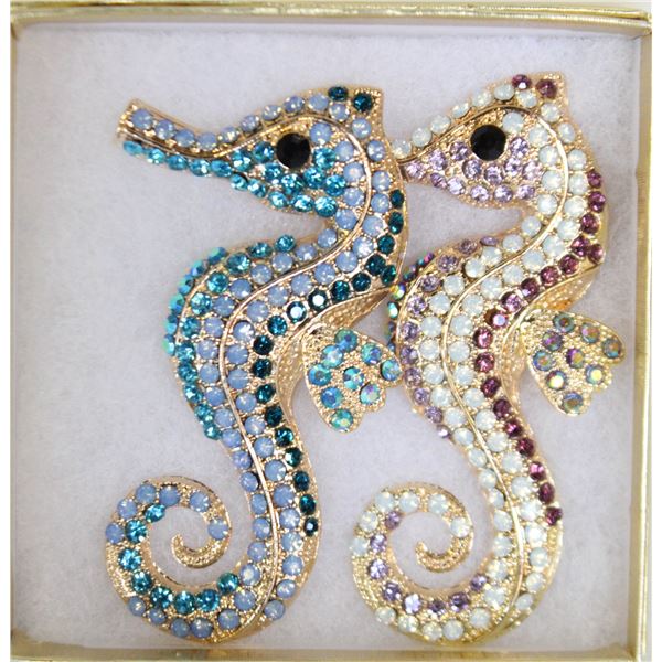 2 VTG. INSPIRED L SEAHORSE W  SPARKLING