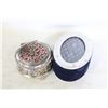 Image 1 : ELYSEES CRYSTAL, BLUE VELVET BOX,