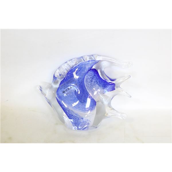 LABELED MURANO BLOWN GLASS FISH