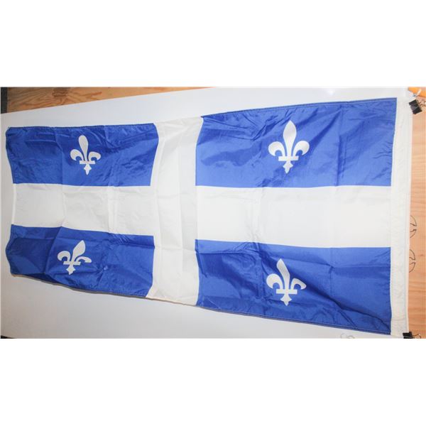 QUEBEC FLAG, 54"x27"