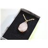 Image 1 : IMITATION DRUZY STONE PENDANT IN GIFT BOX