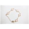 Image 1 : PEARLIZED FOUR LEAF CLOVER BRACELET