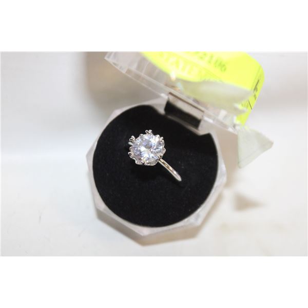 925 SILVER STATEMENT RING IN GIFT BOX