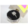 Image 1 : SZ. 6.5 CUSHION CUT SP RING IN GIFT BOX