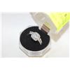 Image 1 : SZ. 7 CUSHION CUT DOUBLE RING SP IN GIFT BOX