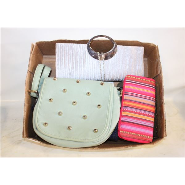 6 UNUSED LADIES PURSES
