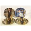 Image 1 : 4 GONE WITH THE WIND COLLECTOR PLATES