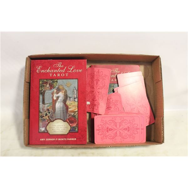 THE ENCHANTED LOVE TAROT BOOK & CARDS