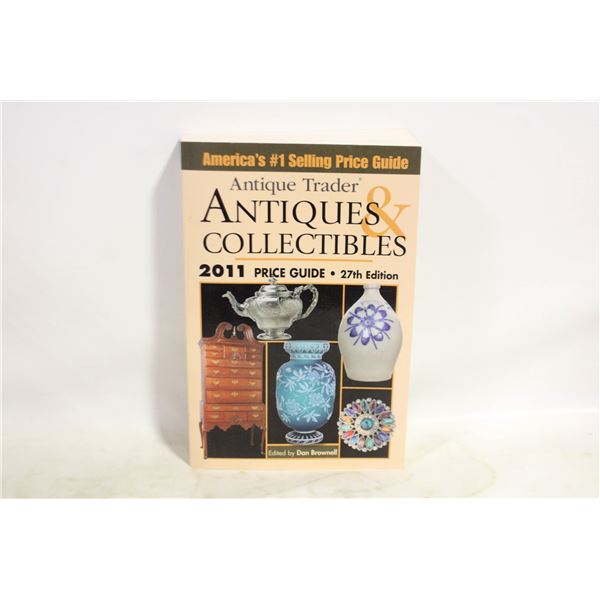 ANTIQUES & COLLECTABLES PRICE GUIDE 2011 BOOK