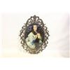 Image 1 : 13” X 10” METAL ITAL. PORT. OF MADAME