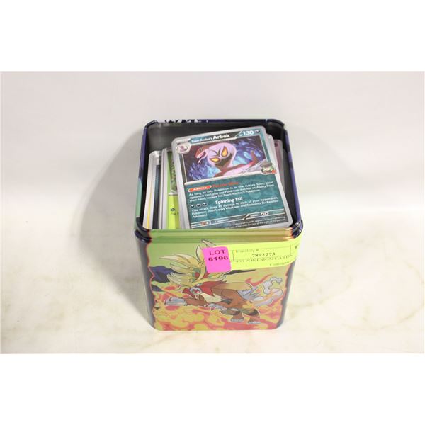 TIN OF 400 POKEMON CARDS