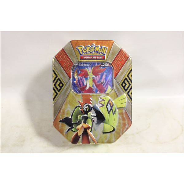 TIN OF 100 POKEMON CARDS