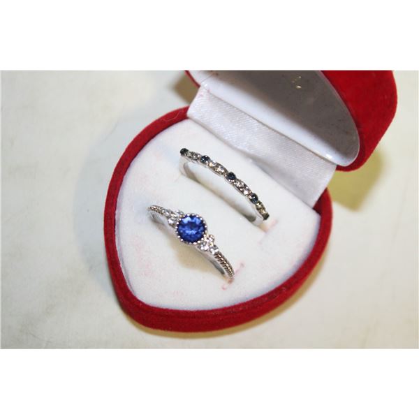 NEW 2PCS/SET RING SET SZ9