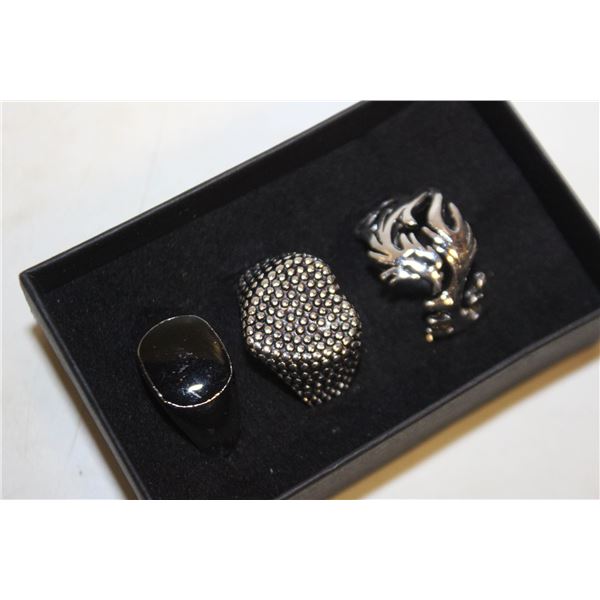 NEW 3PCS/SET RING SET SZ10