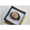 Image 1 : NEW GOLDEN SKULL RING SZ12