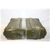 Image 1 : AMMO BOX HINGED CRATE JAPANESE GREEN