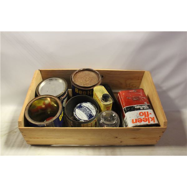 WOODEN FRUIT BOX WITH ASSORTED