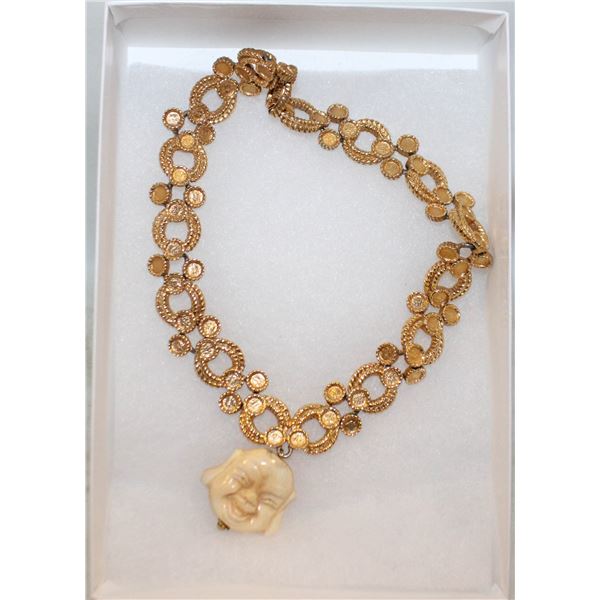 DESIGNER BUDDHA 16" NECKLACE