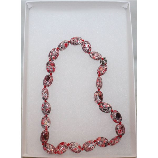 SEDIMENT JASPER 19" NECKLACE