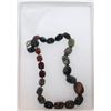 Image 1 : INDIAN AGATE 20" NECKLACE