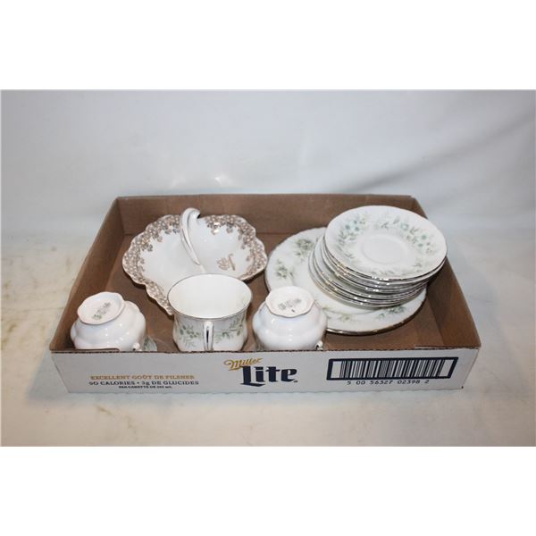 FLAT OF PARAGON AND ROYAL ALBERT CHINA