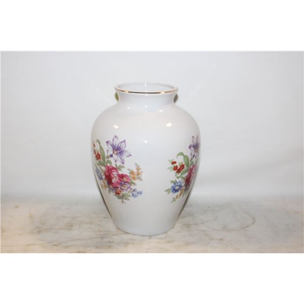 POLISH CHODZIE FLORAL CENTERPIECE VASE