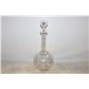 Image 1 : VINTAGE CRYSTAL DECANTER, MARKED BASE