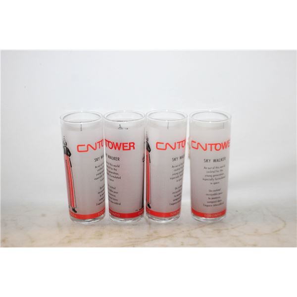 LOT OF 4 CN TOWER SKY WALKER COLLINS