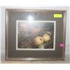 Image 1 : FRAMED PRINT- THE APPLE LOVER BY CARL