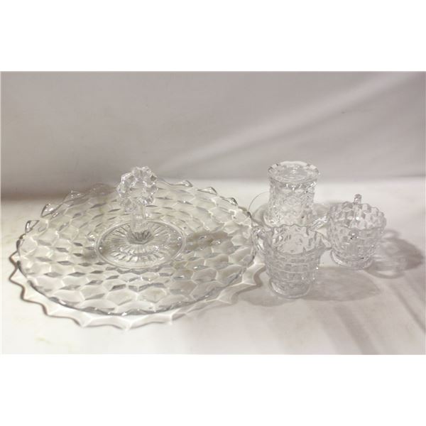 VINTAGE FOSTORIA DEPRESSION GLASS