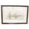 Image 1 : FRAMED PRINT - REEDS BY ROBERT BATEMAN