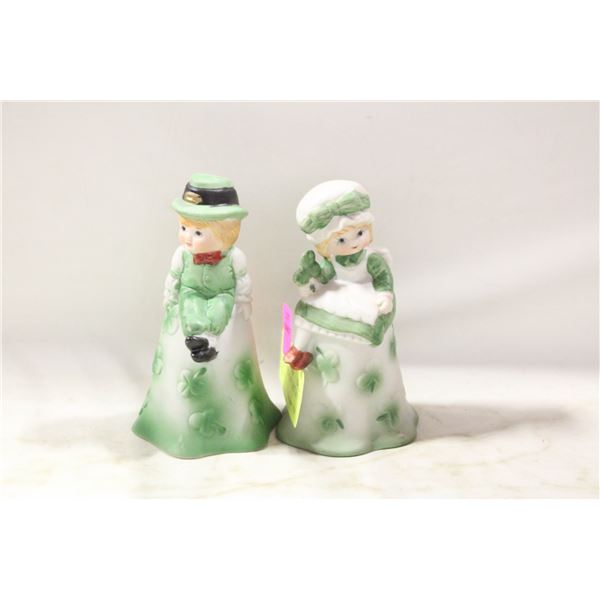 ST. PADDY'S DAY BOY AND GIRL BELL SET