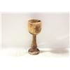 Image 1 : CARVED WOOD CHALICE
