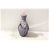 Image 1 : PURPLE POTTERY VASE WITH FACE